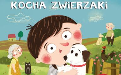Plakat filmu pt. Pucio kocha zwierzaki, informacje zostały zawarte w komunikacie