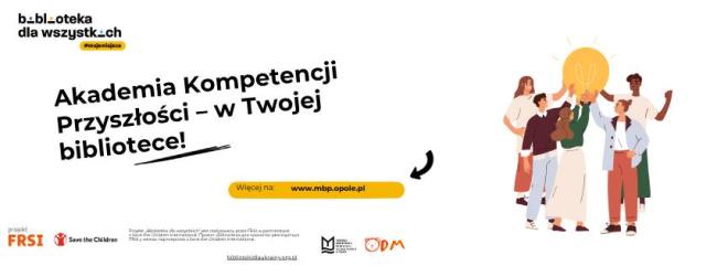 baner wydarzenia, informacje w tekście