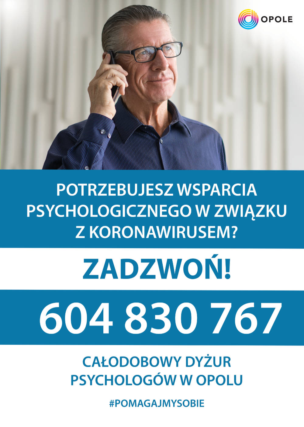 Plakat pomoc psychologa