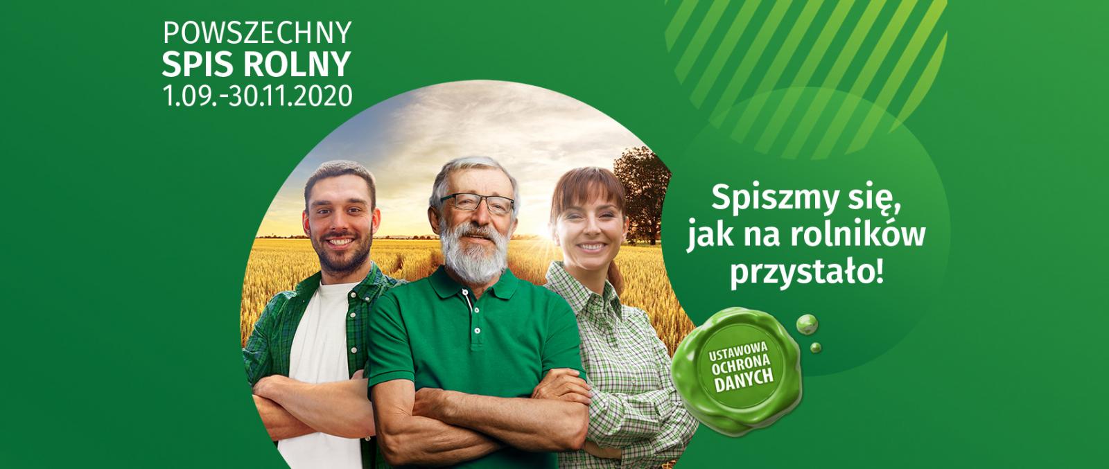  Powszechny Spis Rolny baner