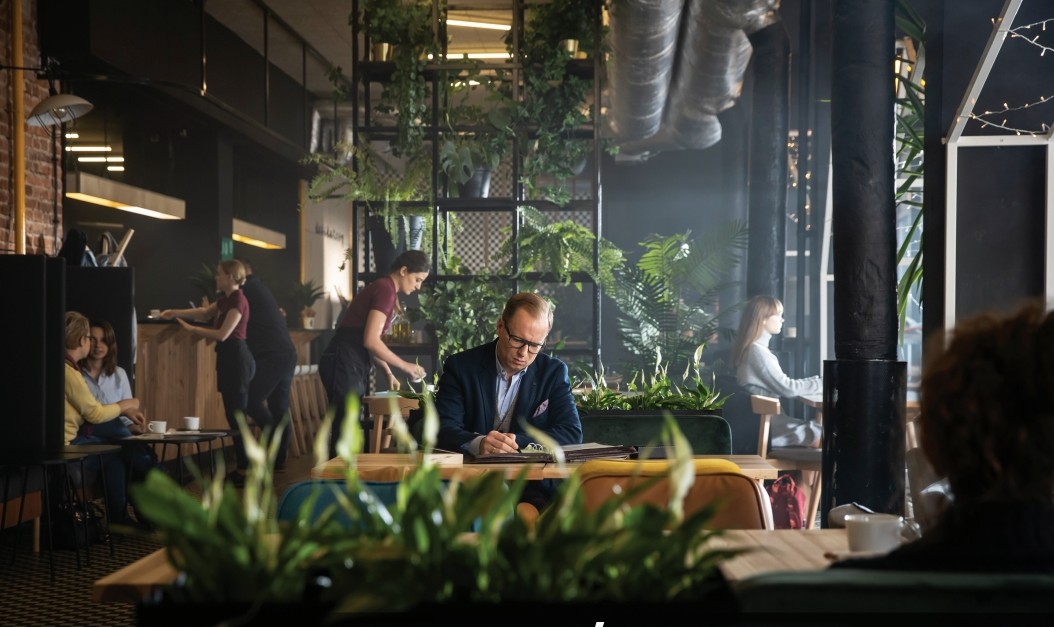 Kawiarnia w której zrozgrywa się akcja Szadzi