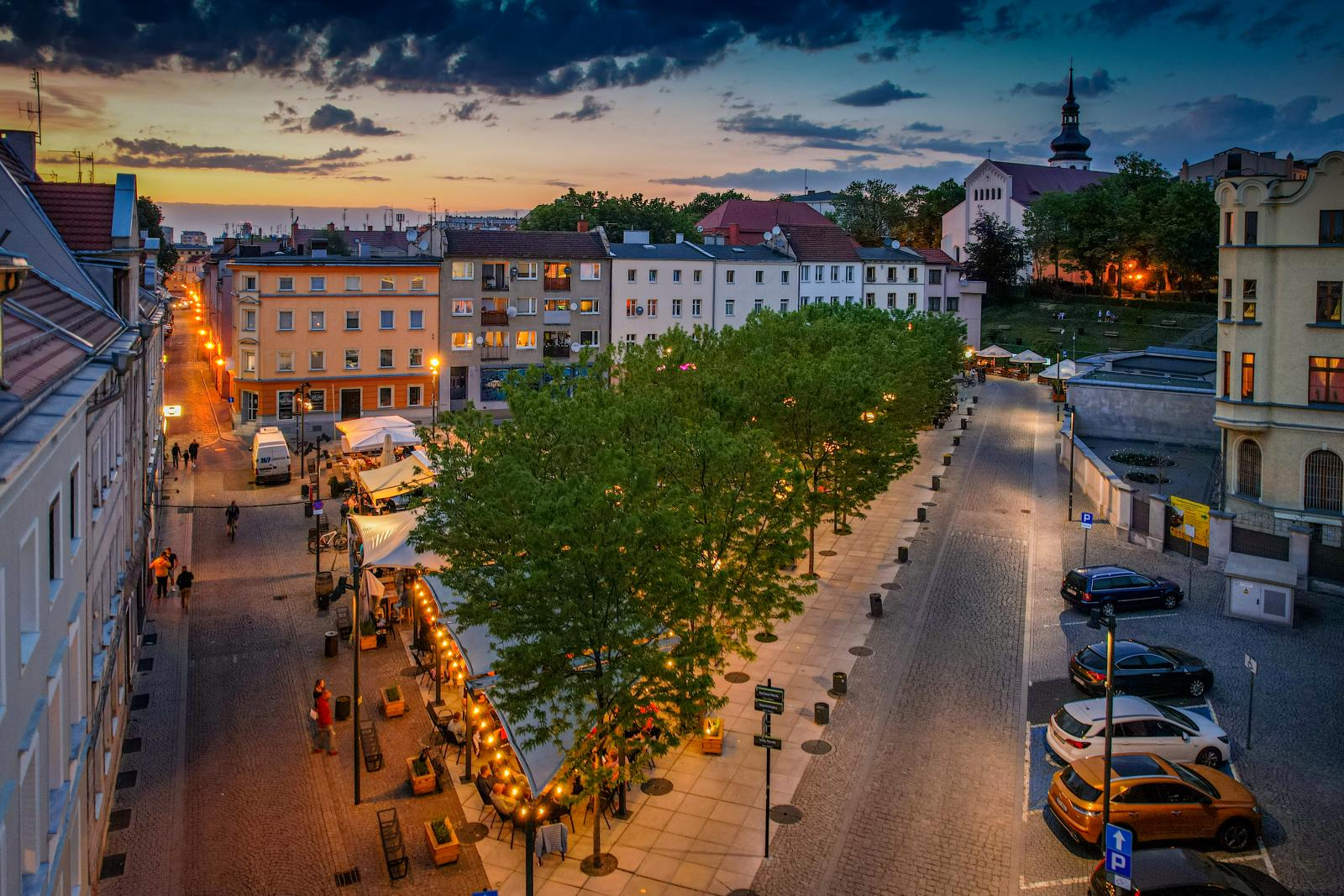 Mały rynek. Fot. Grzegorz Naszkiewicz