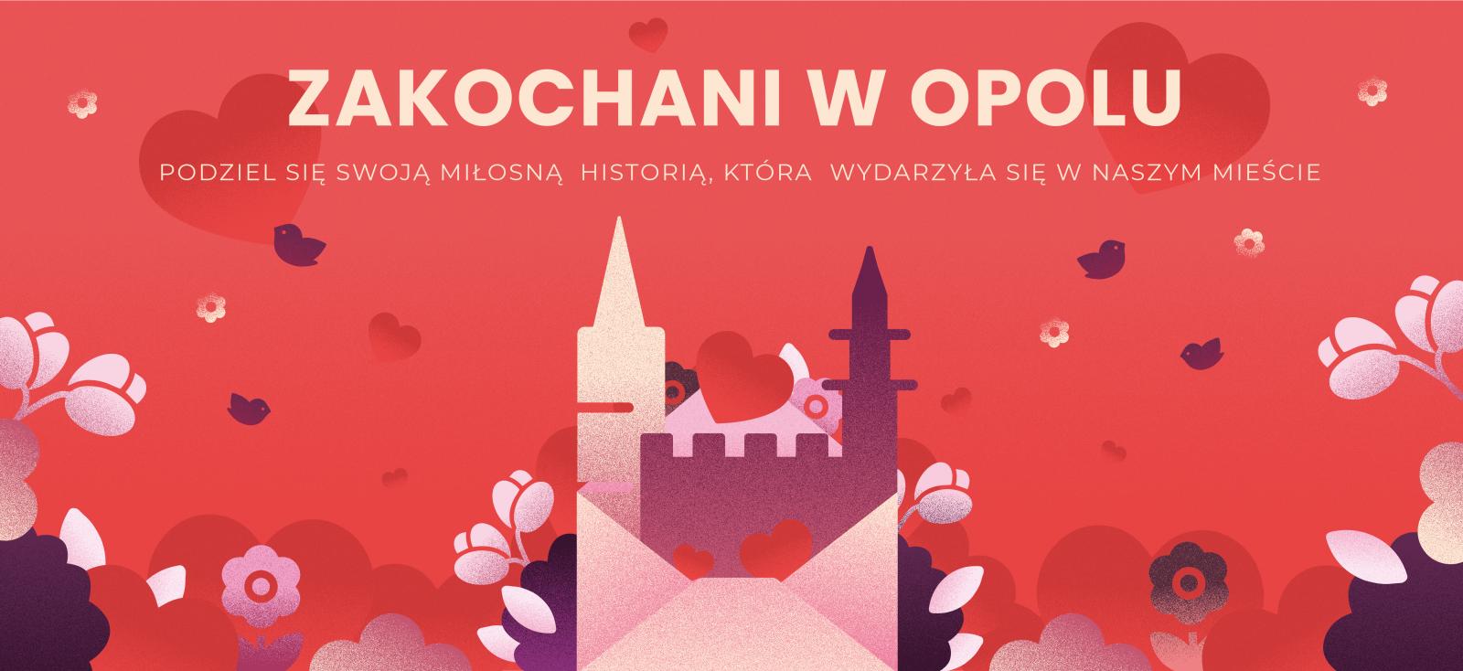 Baner Zakochani w Opolu