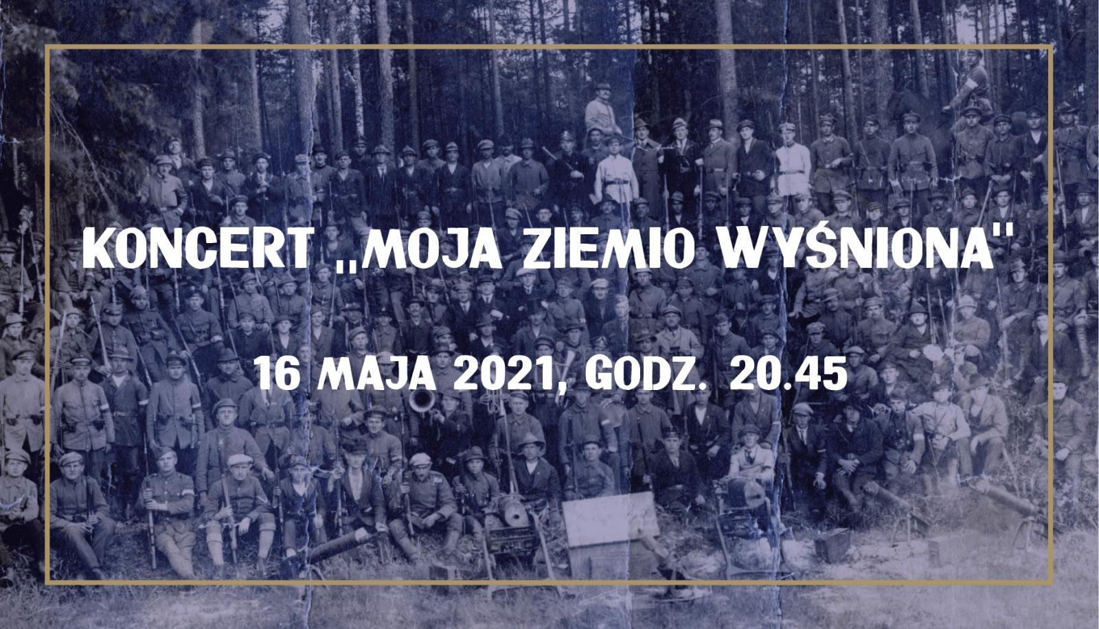 banner widowiska Moja ziemio wyśniona