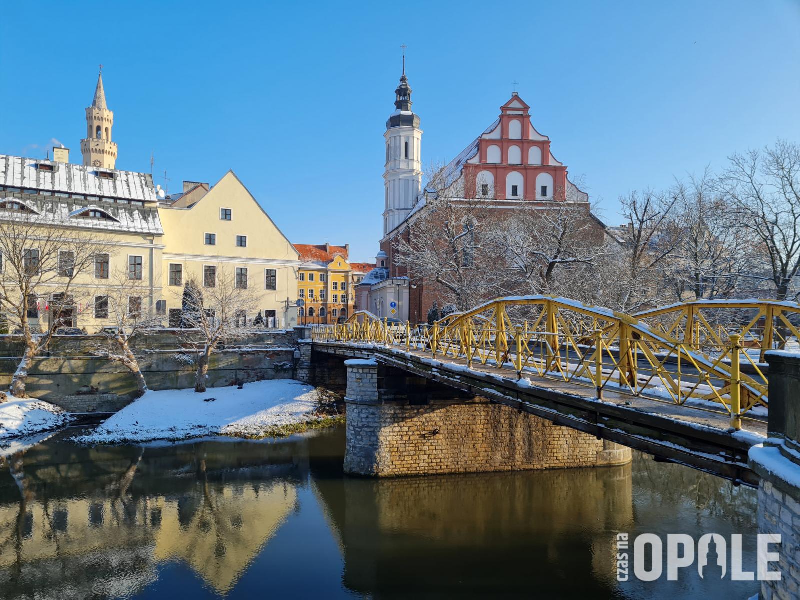 Opole zimą