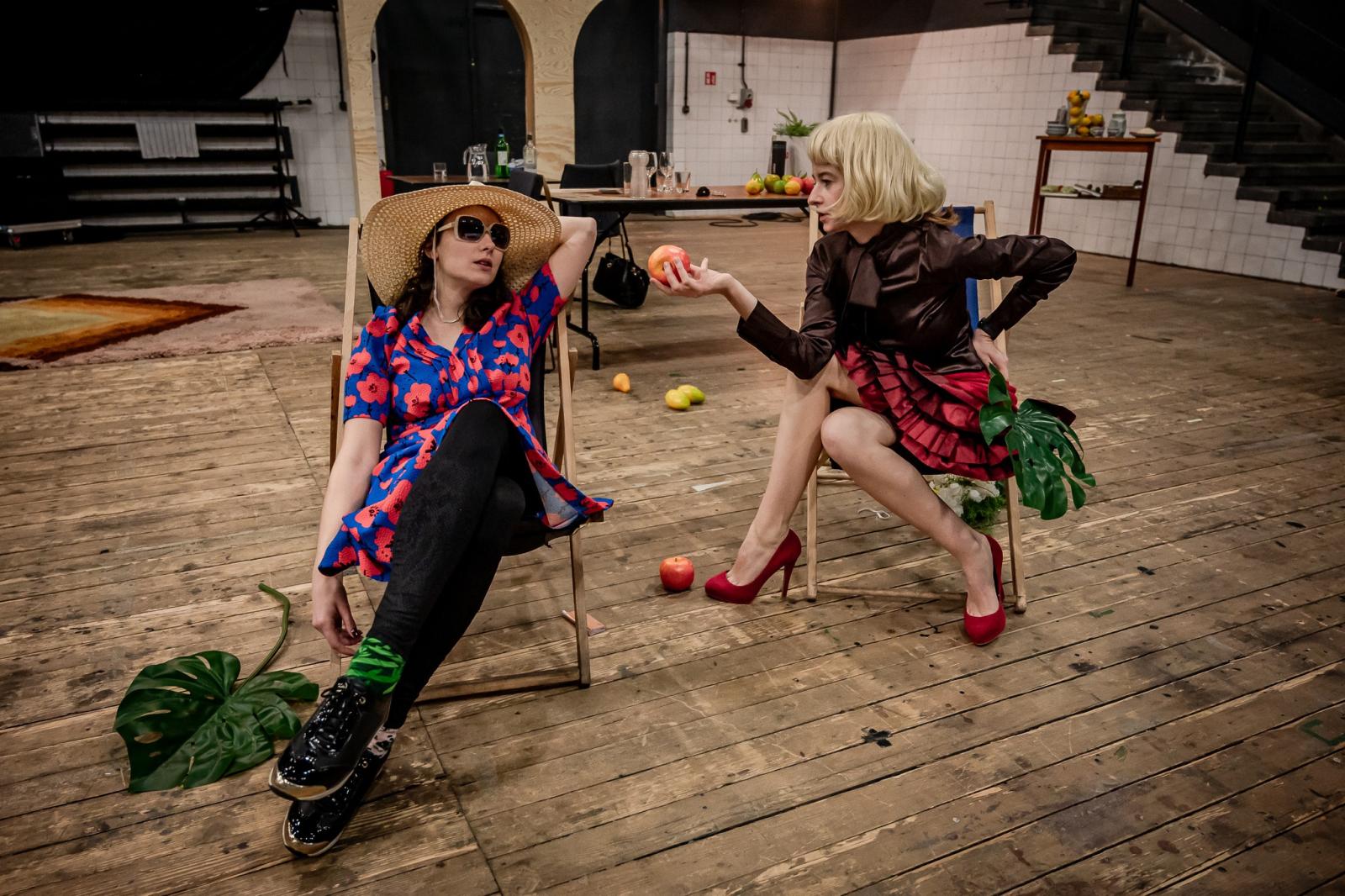 Fot. Michał Grocholski, zdjęcia z próby do spektaklu.