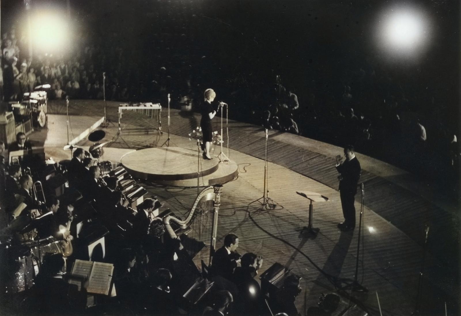 Występ Violetty Villas  Fot. Tadeusz Horoszkiewicz/ archiwum MPP w Opolu