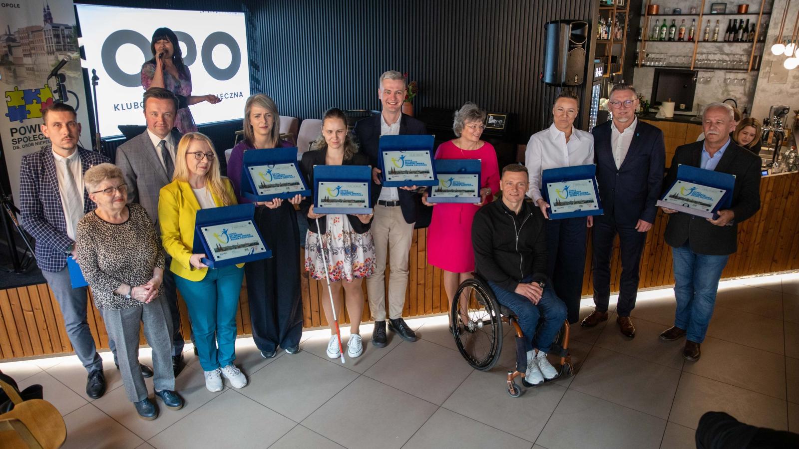 Laureaci konkursu “Opole bez barier”