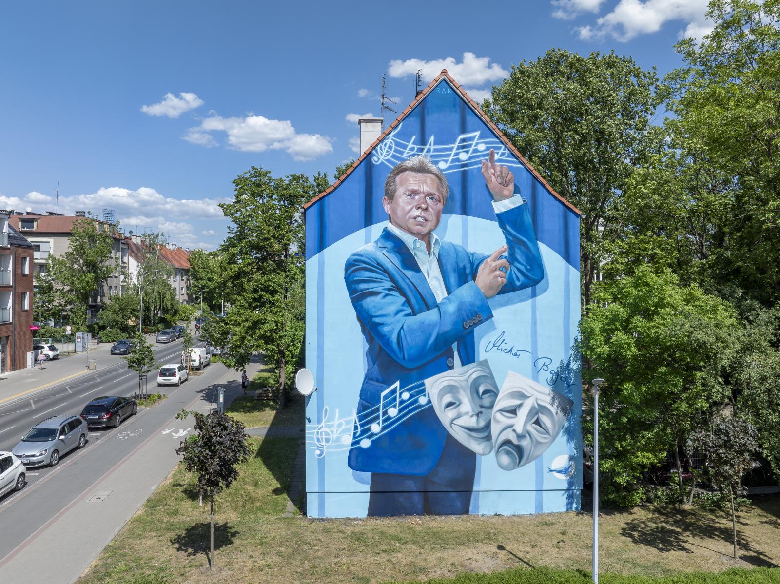 Mural Michała Bajora