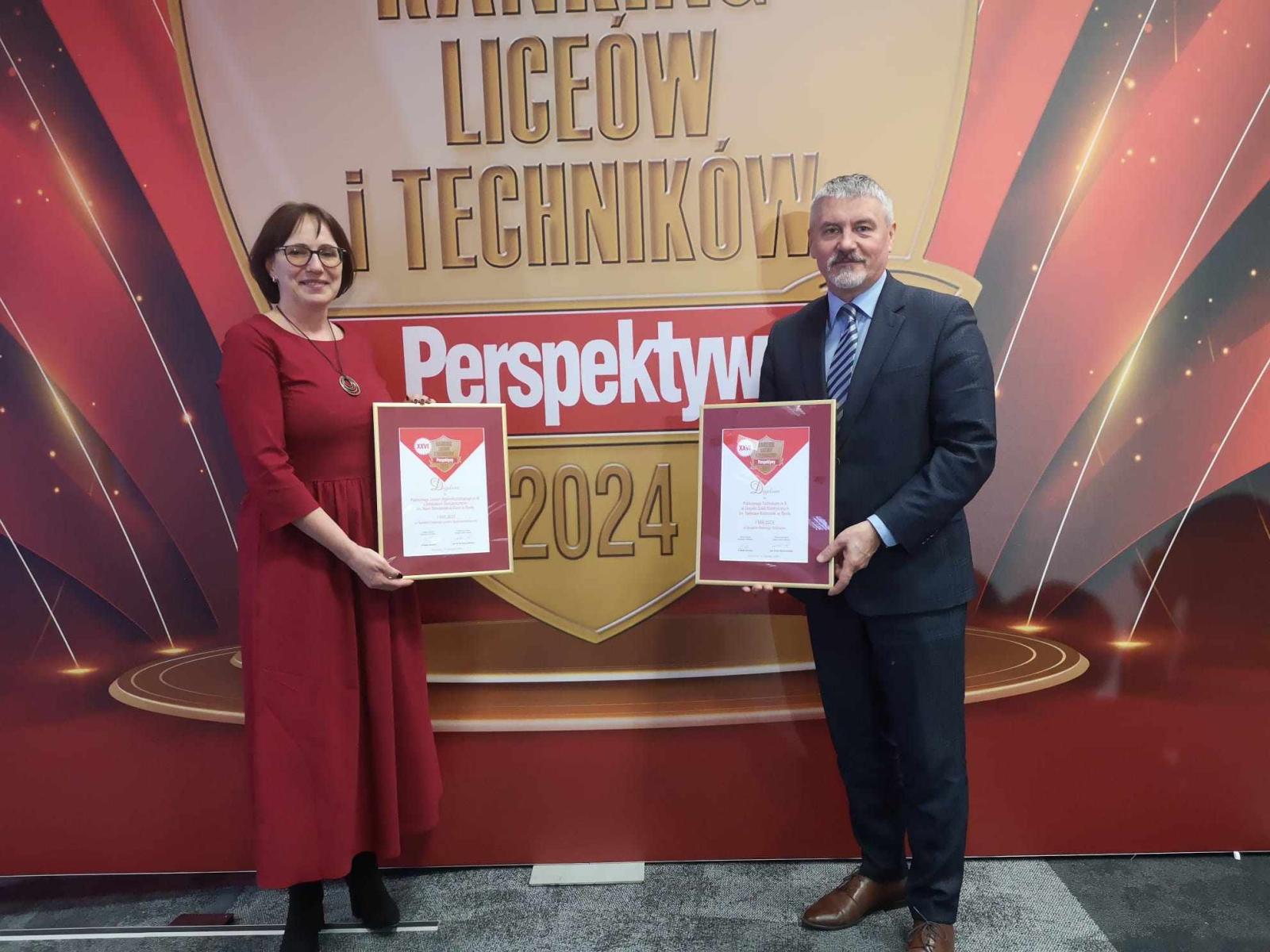zdjęcie z rozdania nagród