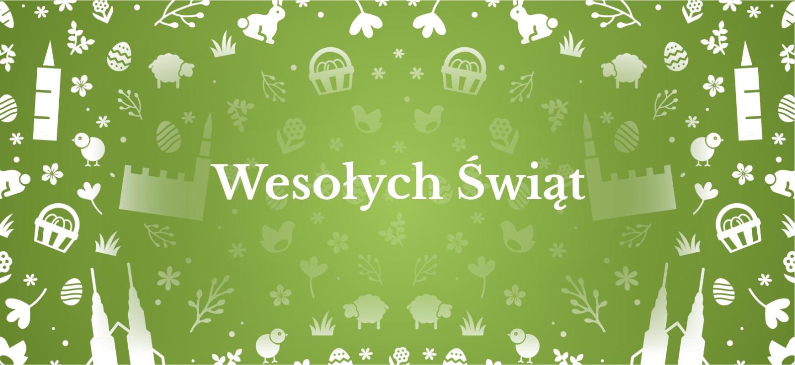 Życzenia wielkanocne baner