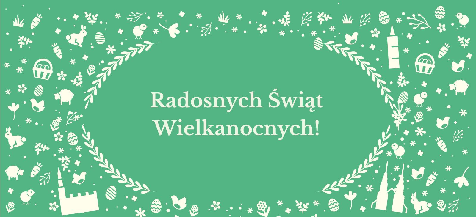 baner z życzeniami