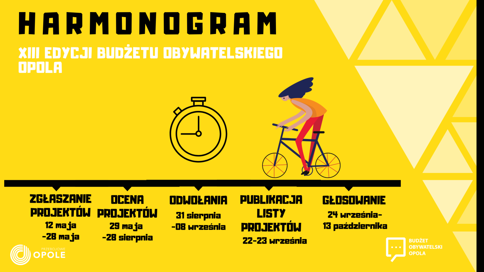 baner przedstawiający harmonogram