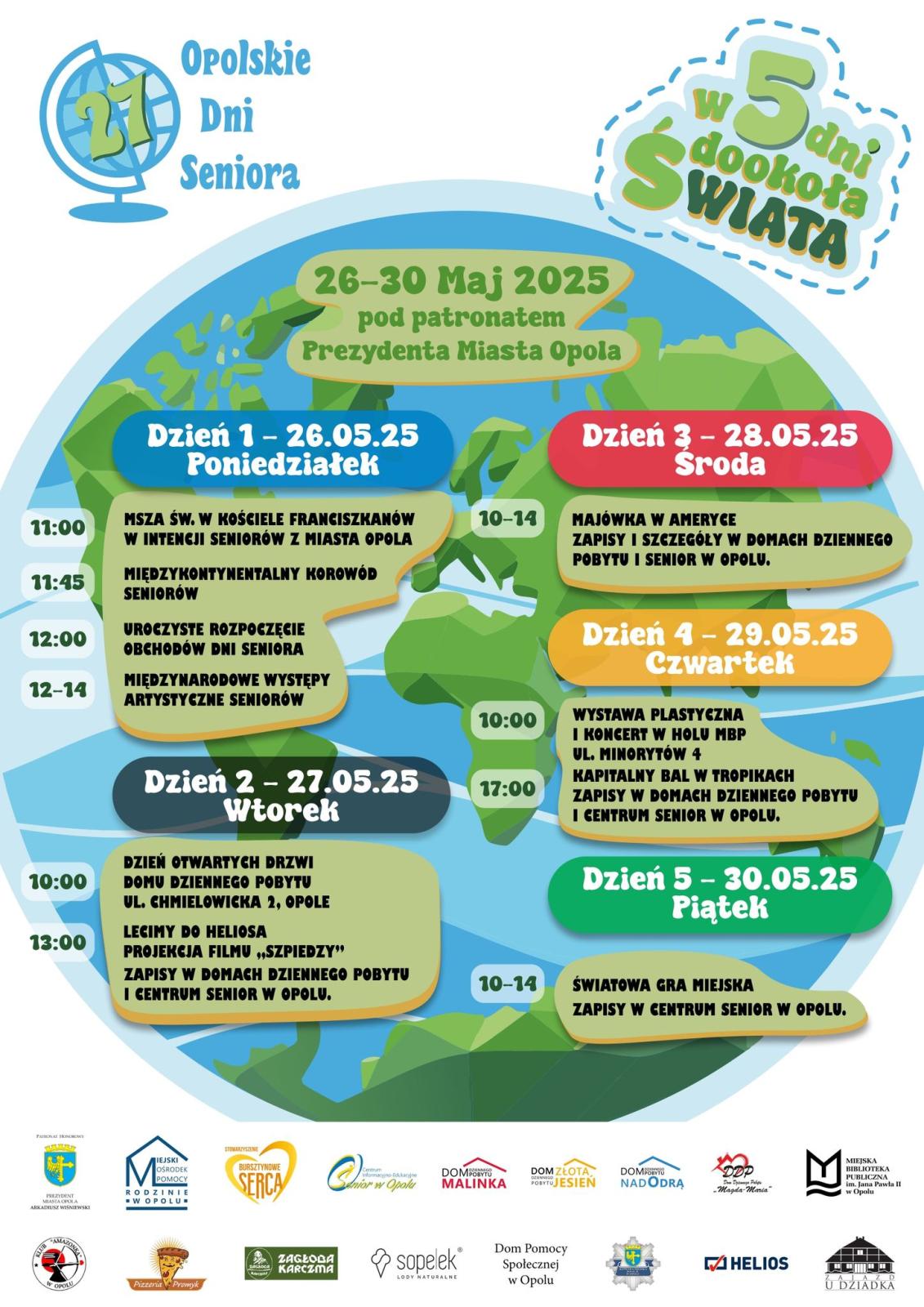 plakat opolskich dni seniora