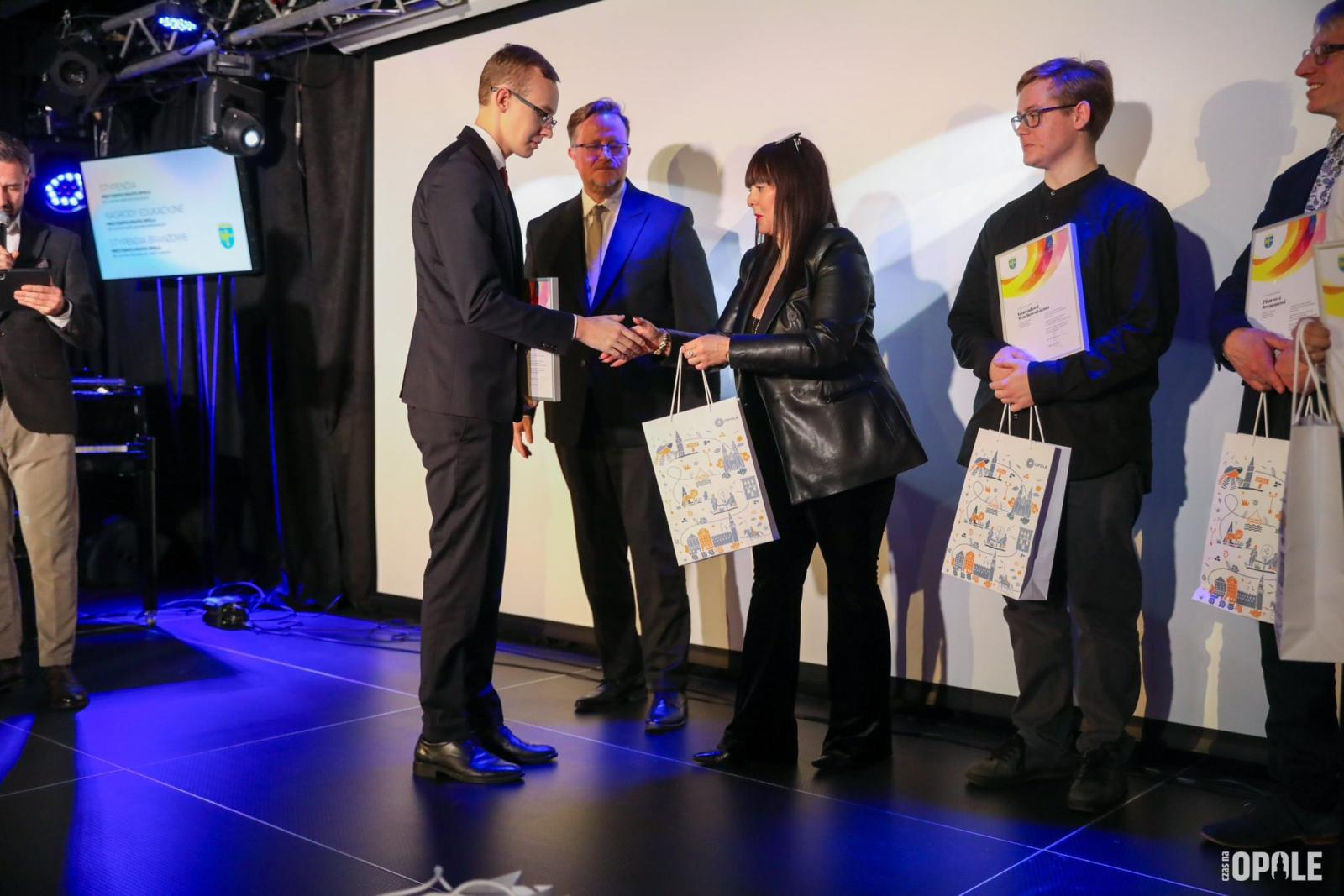 wręczanie stypendiów