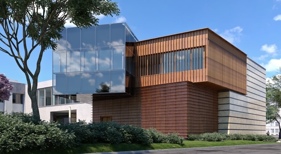 wizualizacja Galerii Sztuki Współczesnej