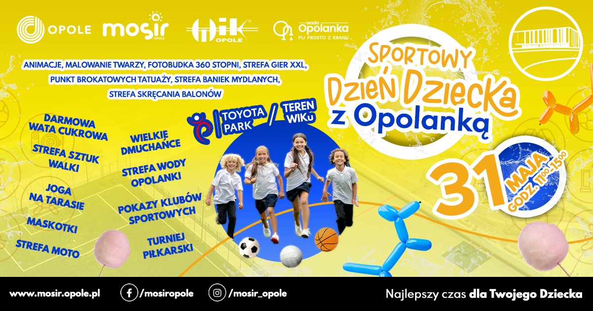 baner wydarzenia, informacje zostały zawarte wtekście