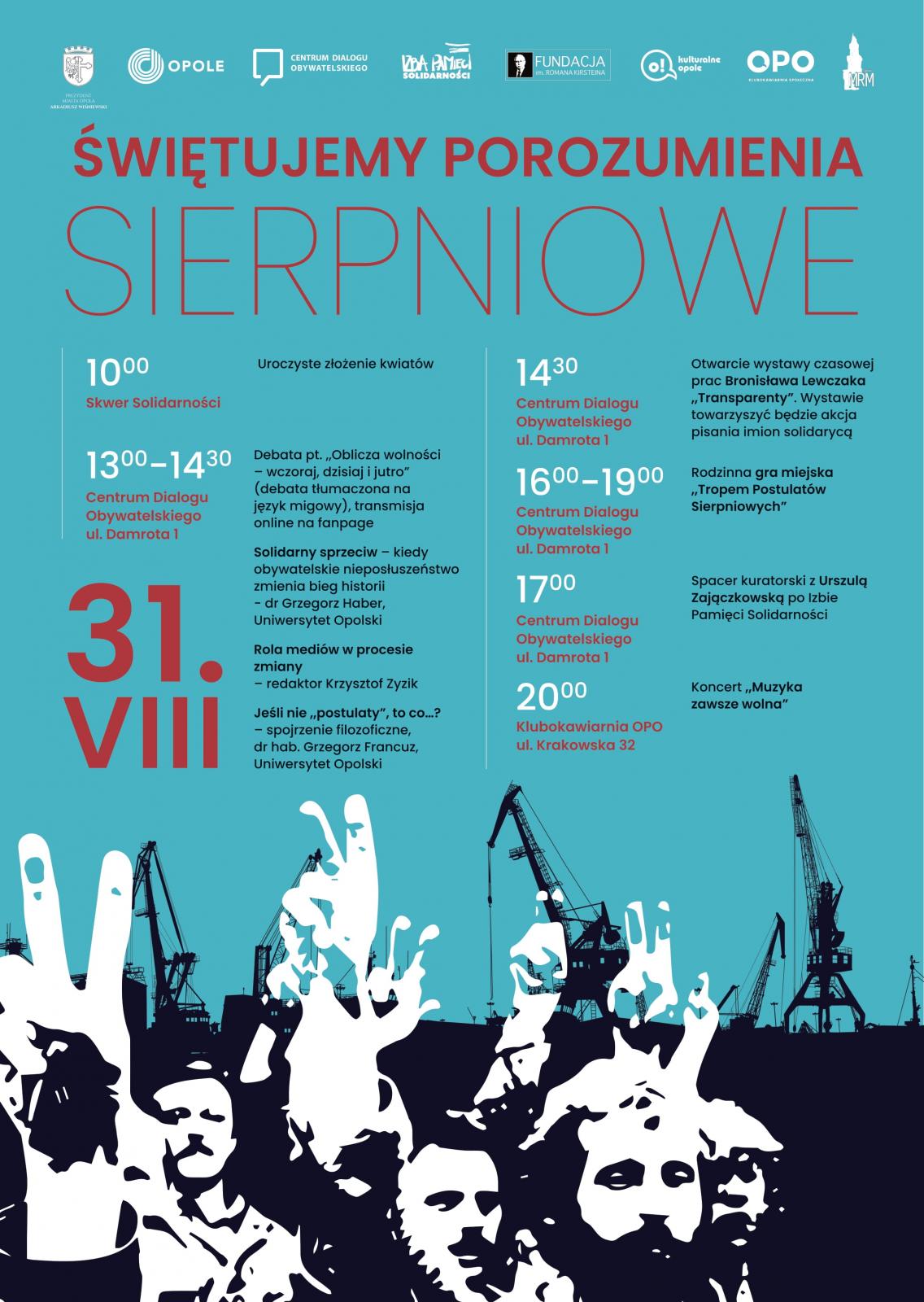 plakat porozumienia sierpniowe