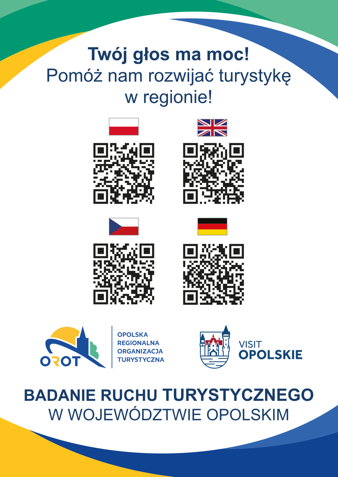 plakat z qr kodami