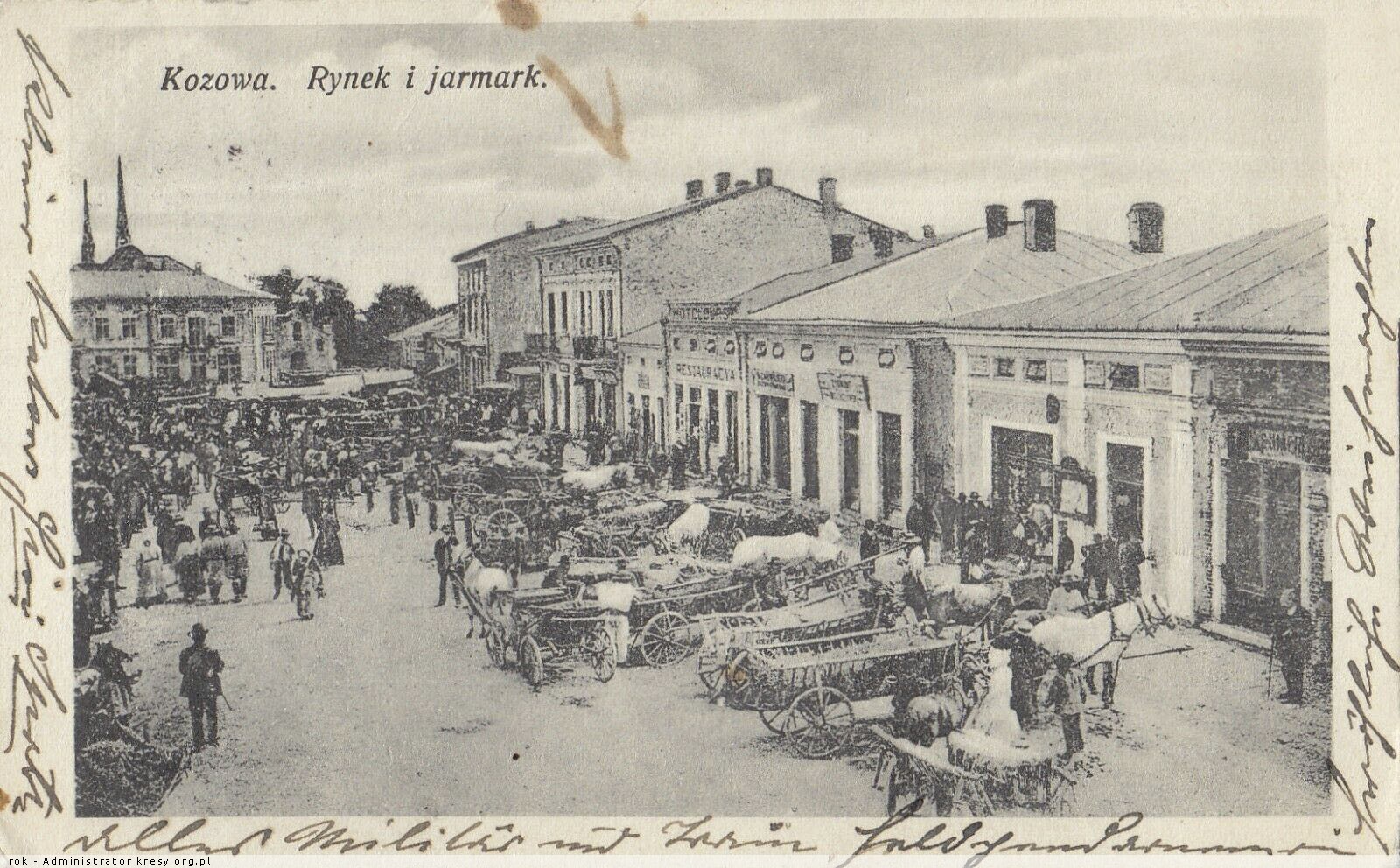 Karta pocztowa z Kozowej