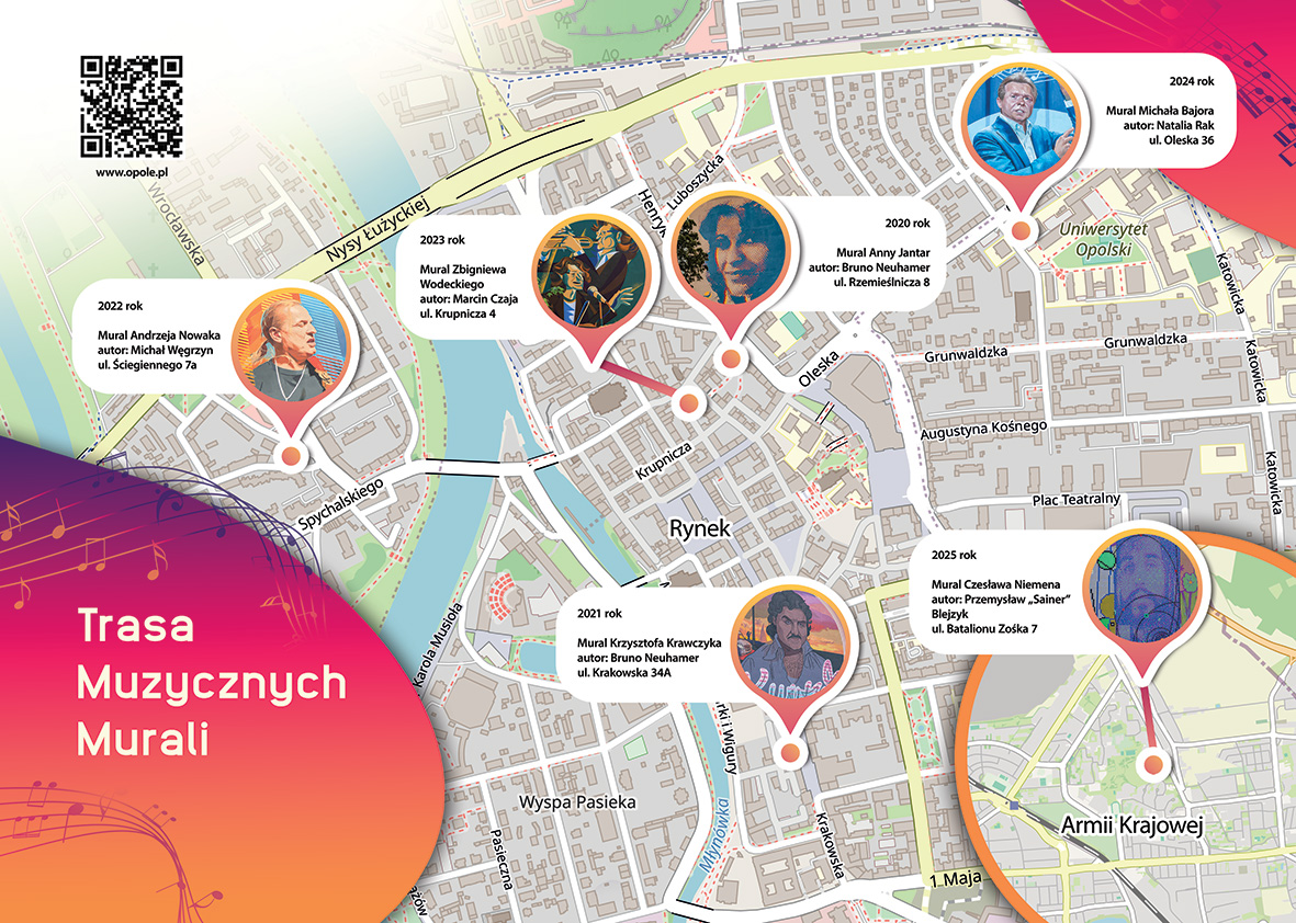 Mapa muzyczne murale