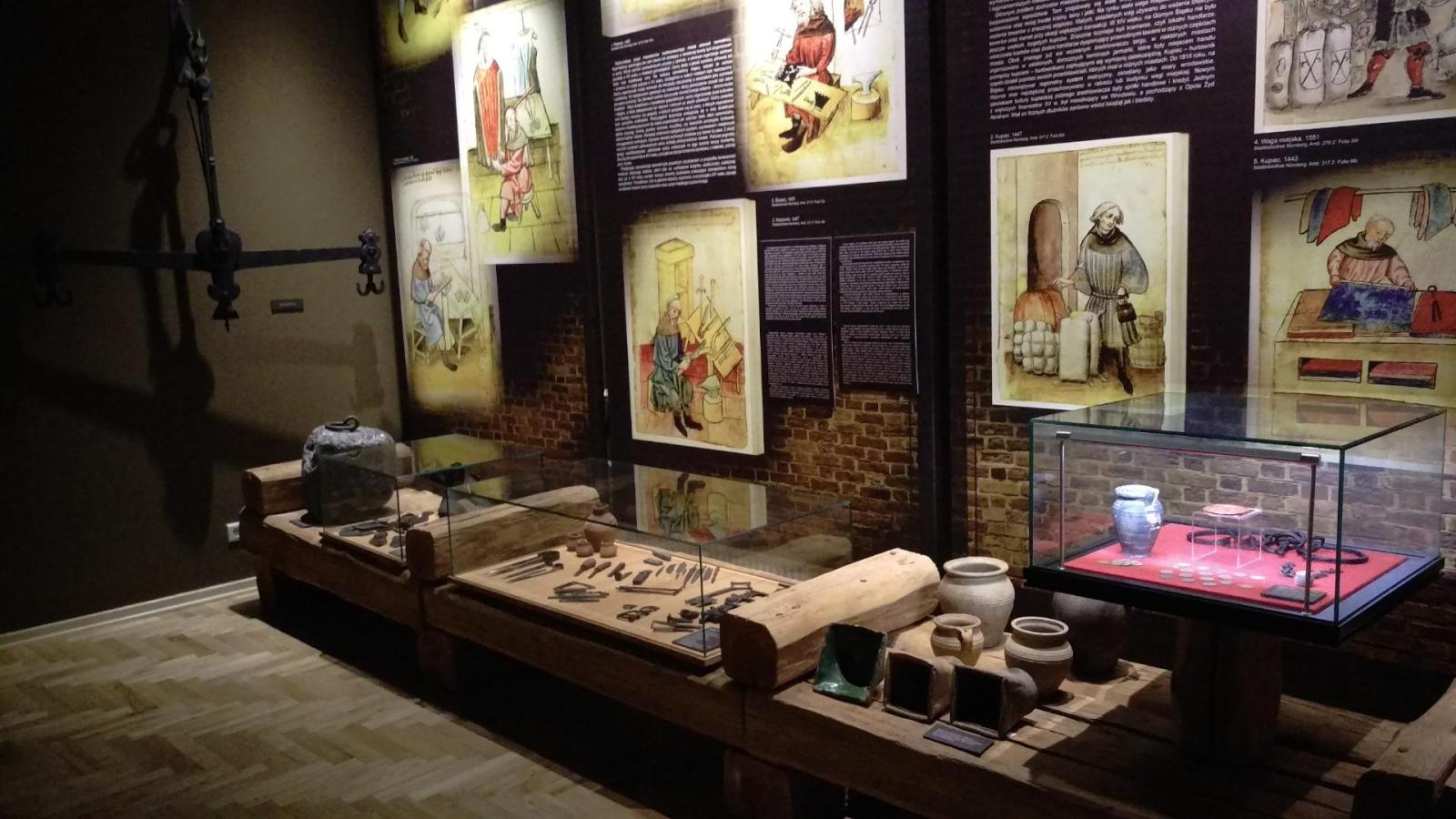 wystawa archeologiczna w muzeum w Opolu