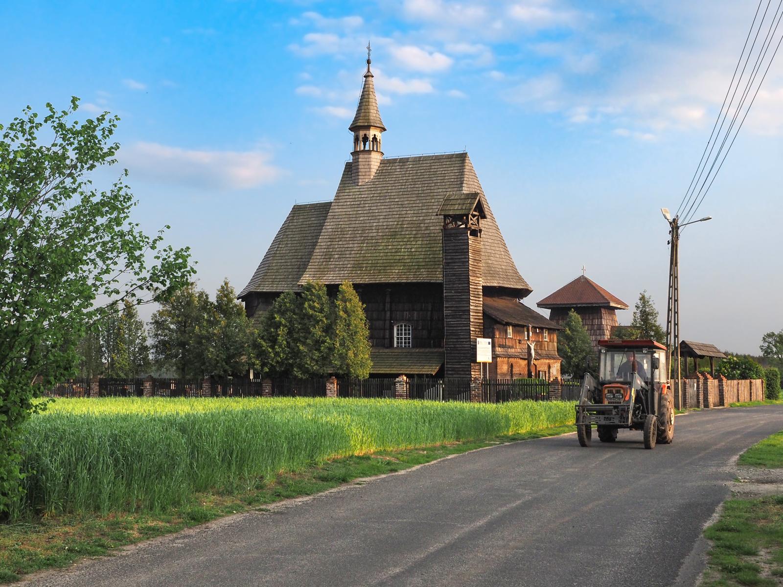 Kolanowice, kościół św. Barbary