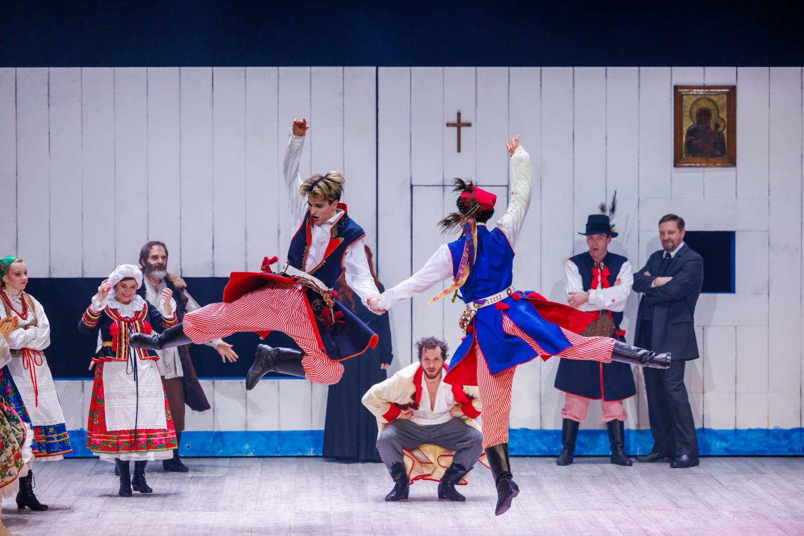 Spektakl Wesele - zdjęcie podczas konfrontacji teatralnych fot. K. Bieliński