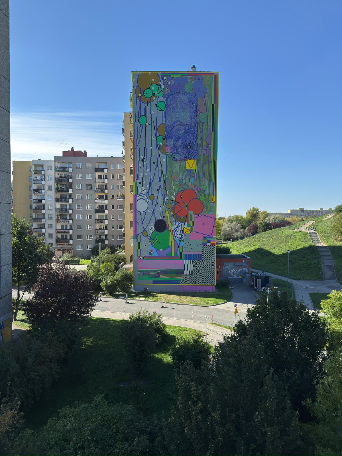 zdjęcie muralu na osiedlu Armii Krajowej