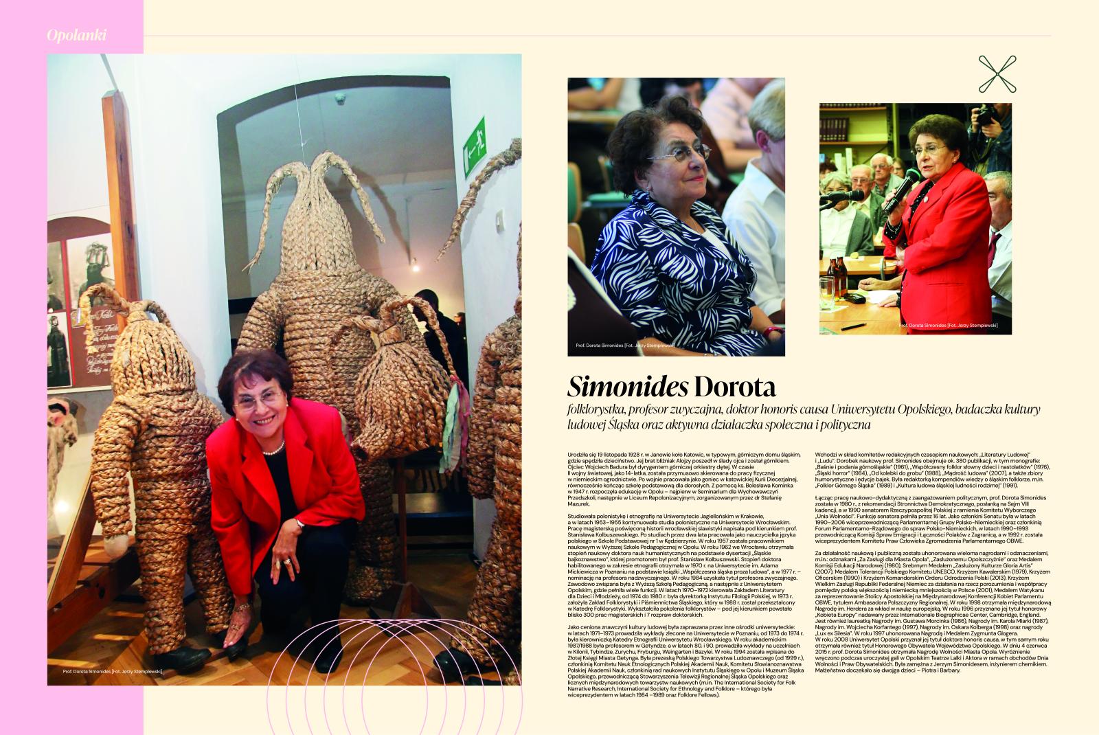 baner ze zdjeciami i opisem Dorota Simonides