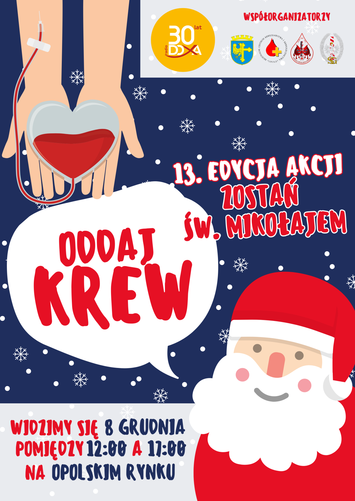 plakat wydarzenia, informacja w tekście