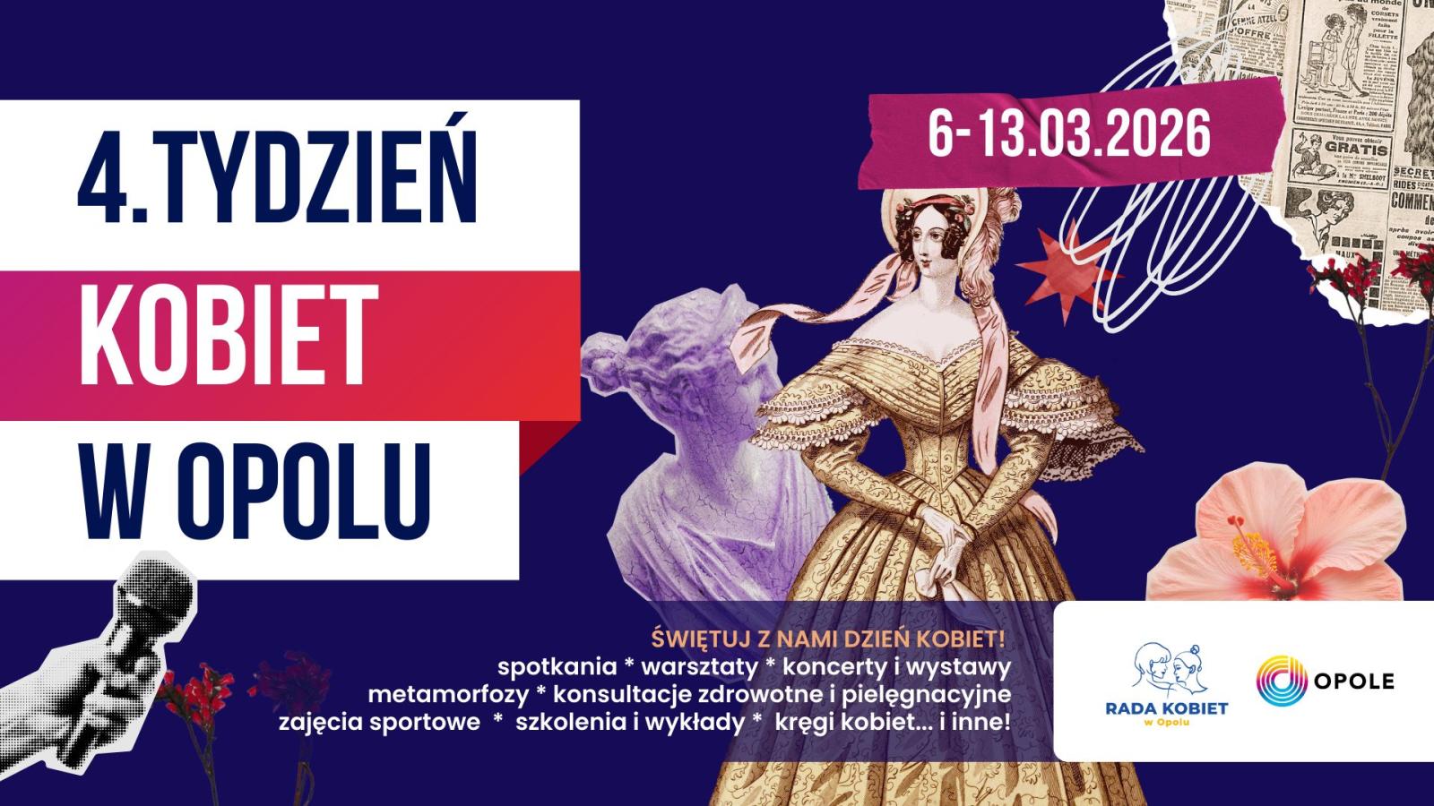 baner informujący o 4 Tygodniu Kobiet