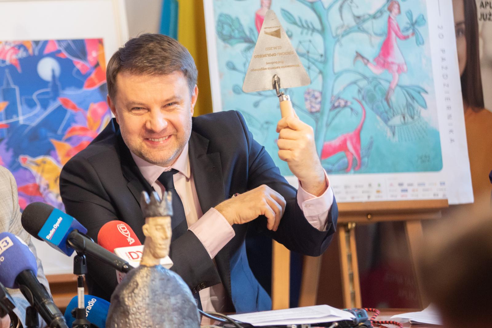 Prezydent Opola Arkadiusz Wiśniewski