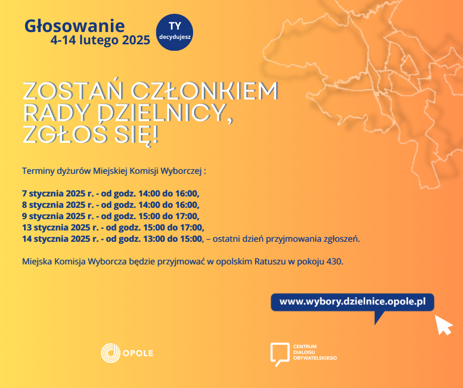 baner, informacje w tekście