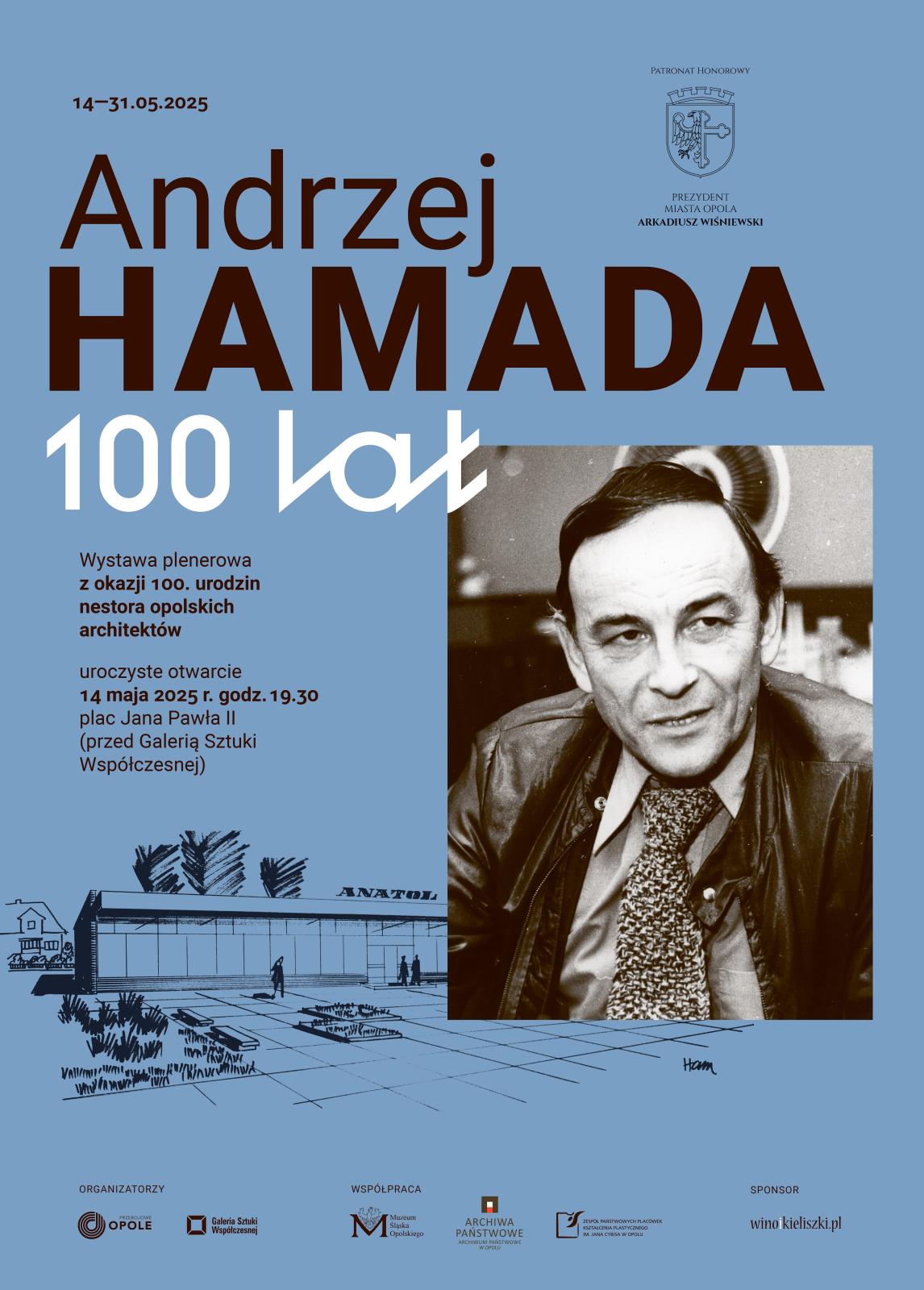 Plakat z zaproszeniem na wystawę