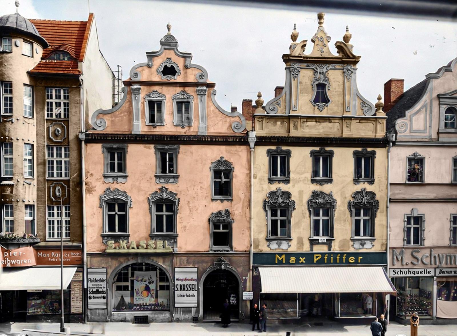 Kamienice na rynku stare zdjecie