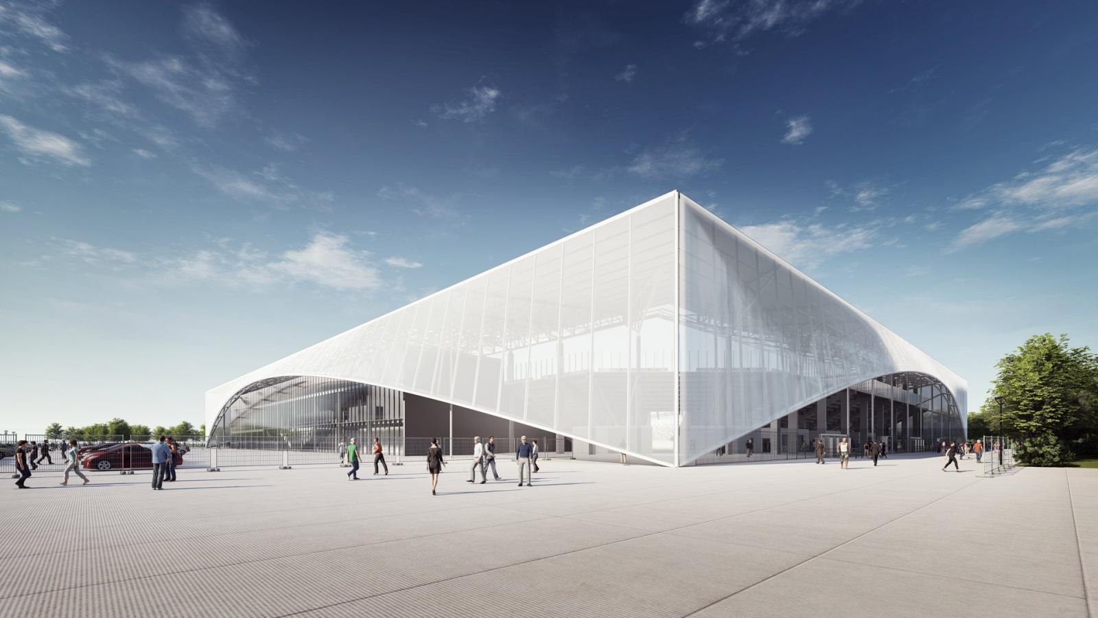 Stadion Opolski wizualizacja