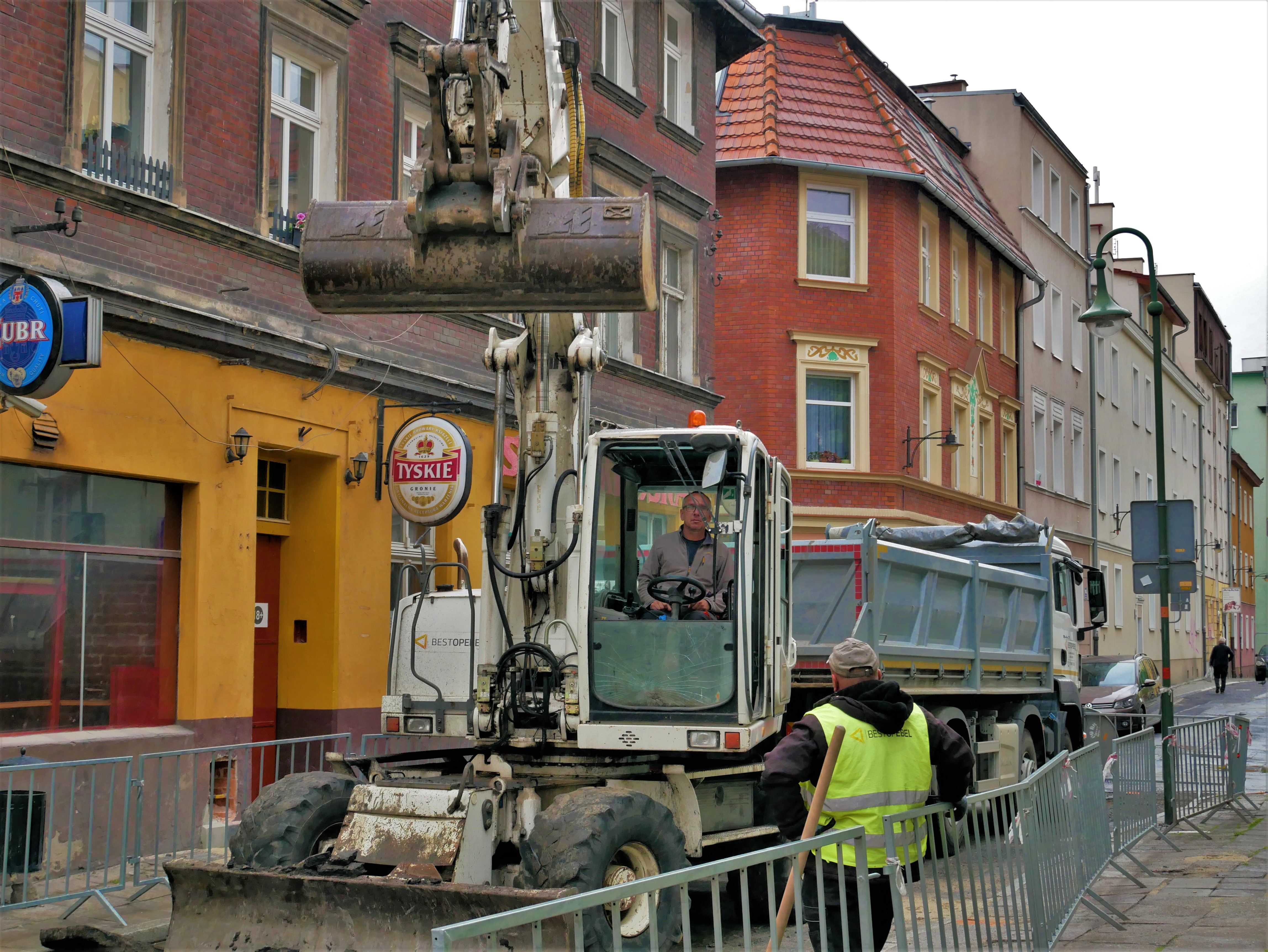 Remont na ulicy Staromiejskiej