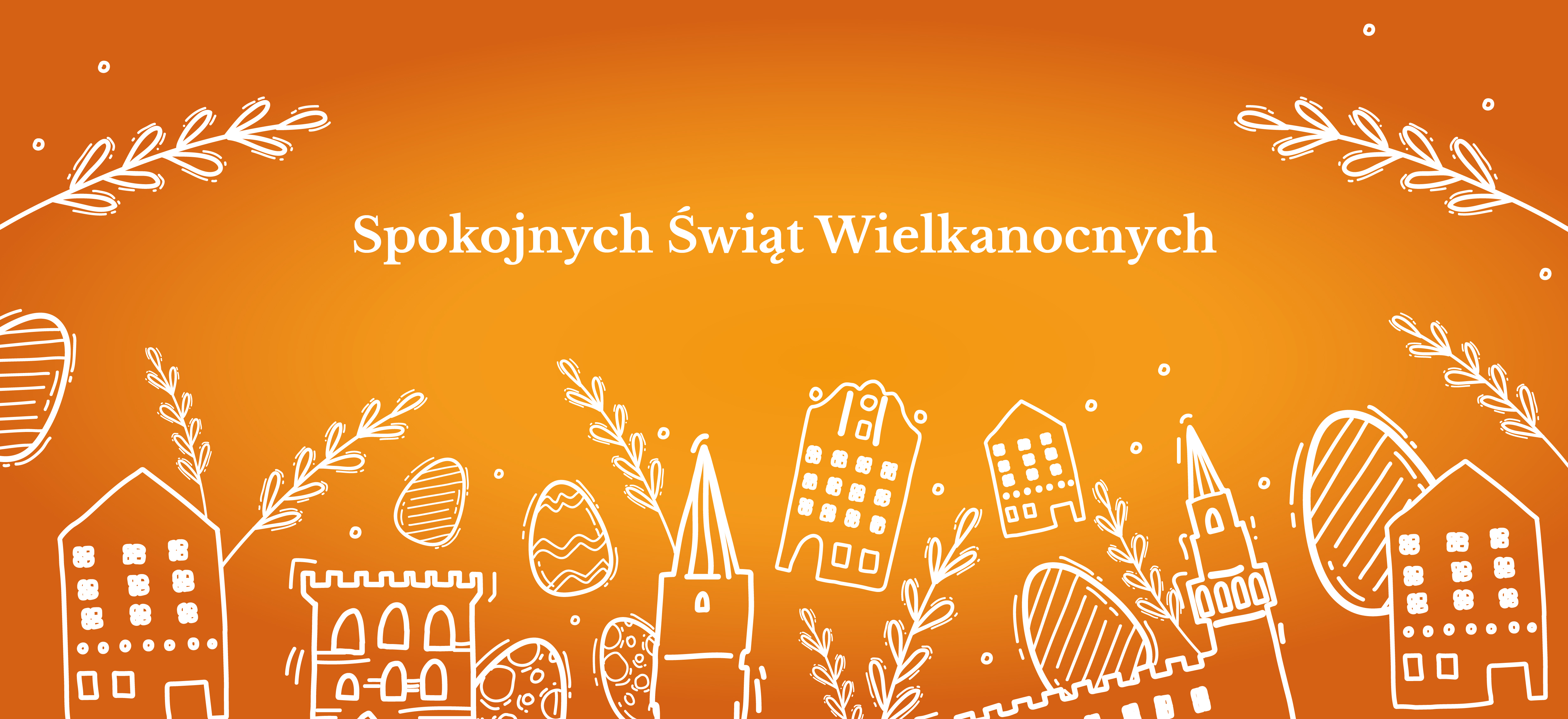 Życzenia wielkanocne baner