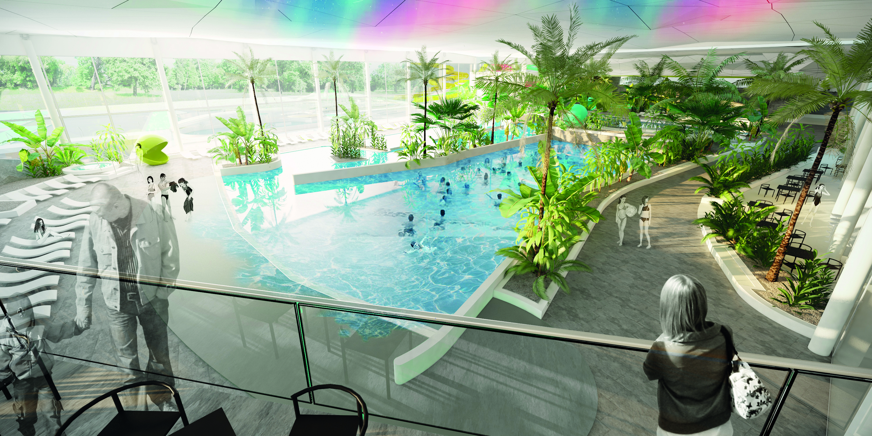 Aquapark w Opolu na wizualizacji