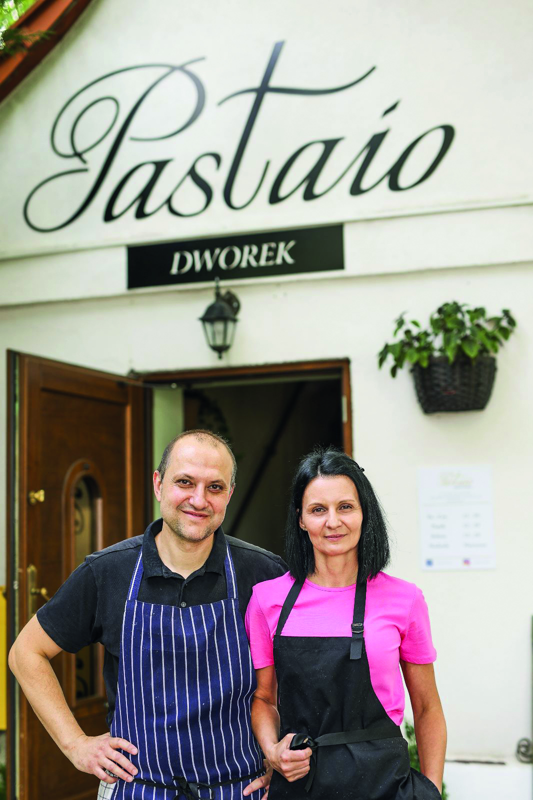 Właściciele restauracji Pastaio