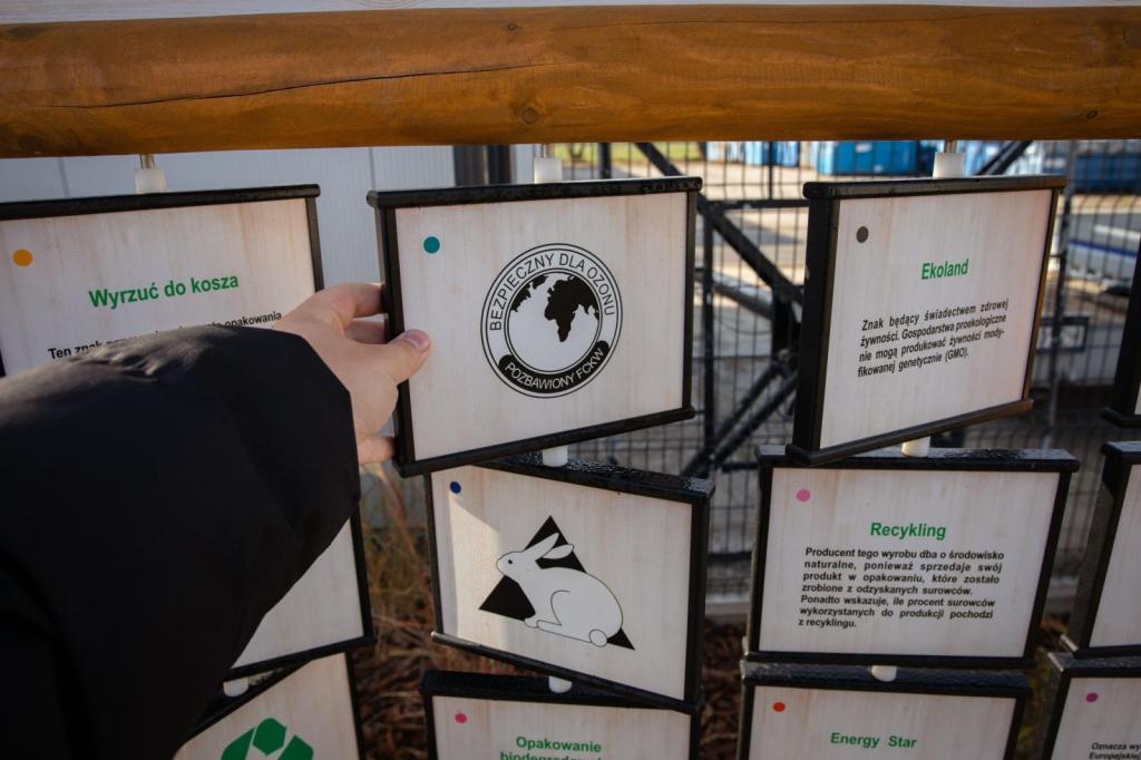 Punkt Selekwtynej Zbiórki Odpadów - urządzenie edukacyjne