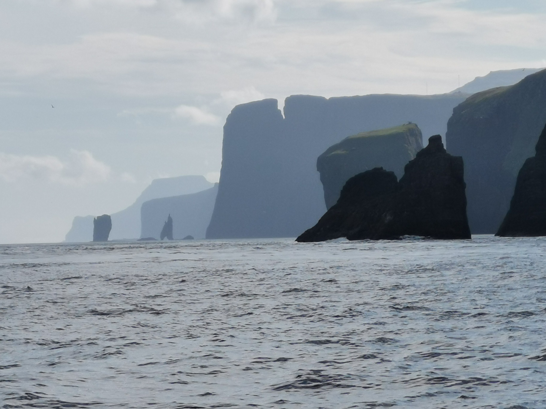Islandia widziana z pokładu jachtu Opole