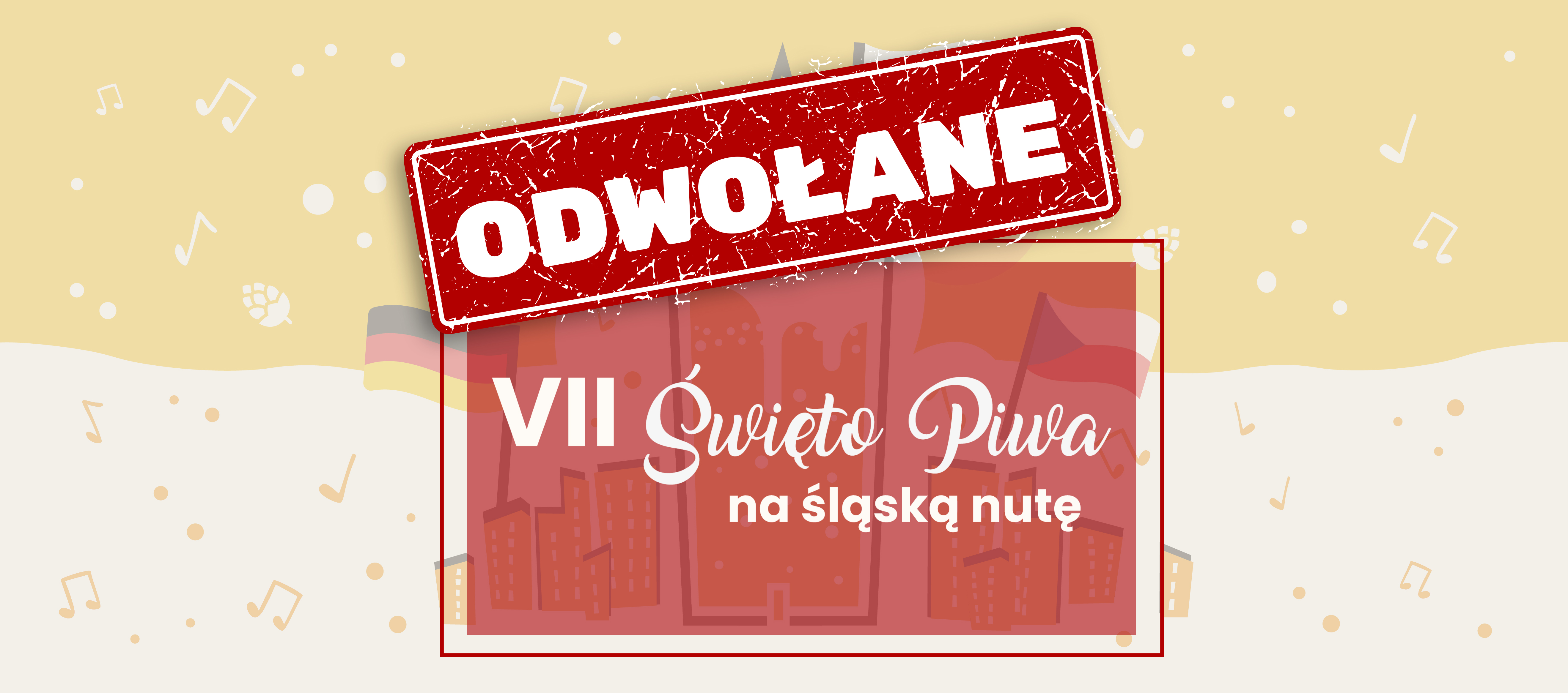 Banner Święto Piwa odwołane