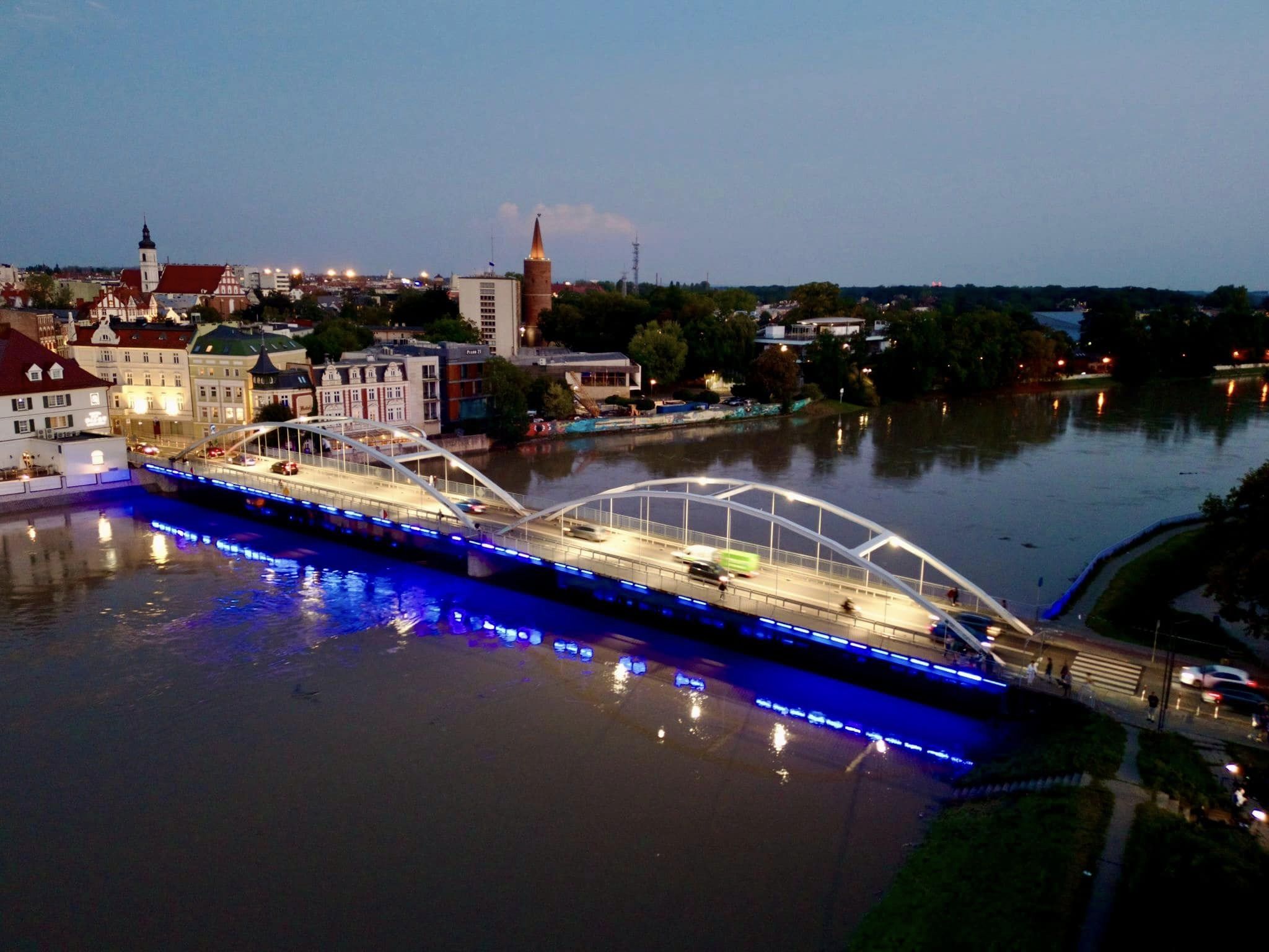 Rzeka Odra w Opolu