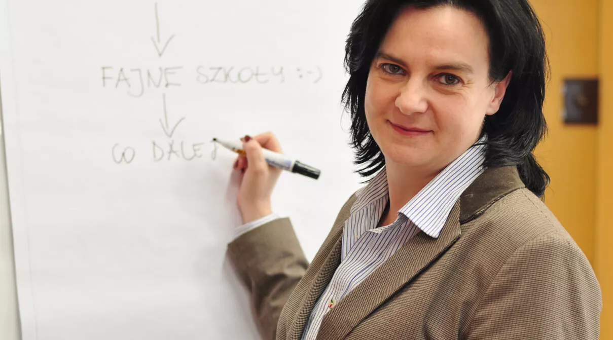 zdjęcie opolskiej kurator oświaty Joanna Raźniewska