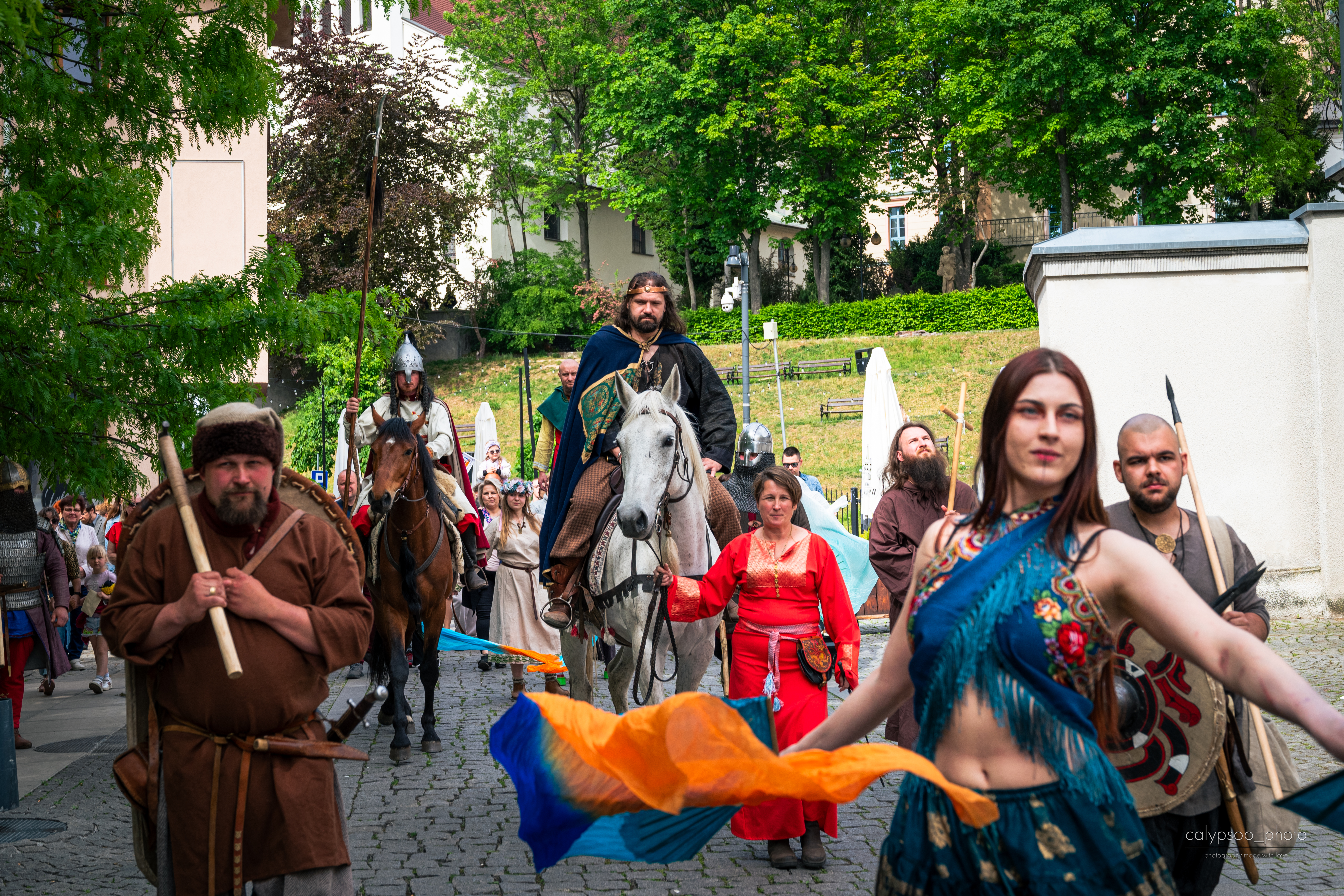 zdjęcie pochodu podczas święta wojciechowego