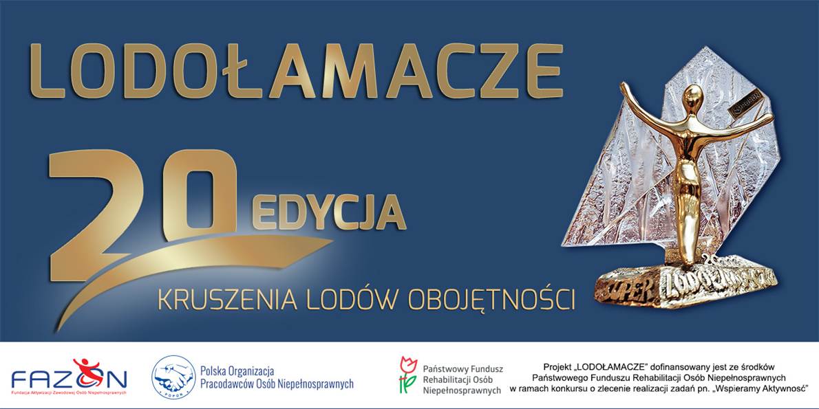 Baner promujący XX edycję Lodołamacze 2025