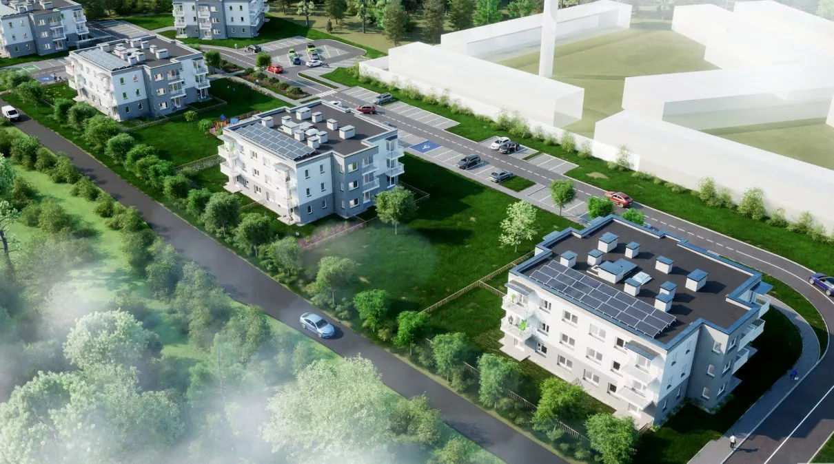 plansza z mieszkaniami