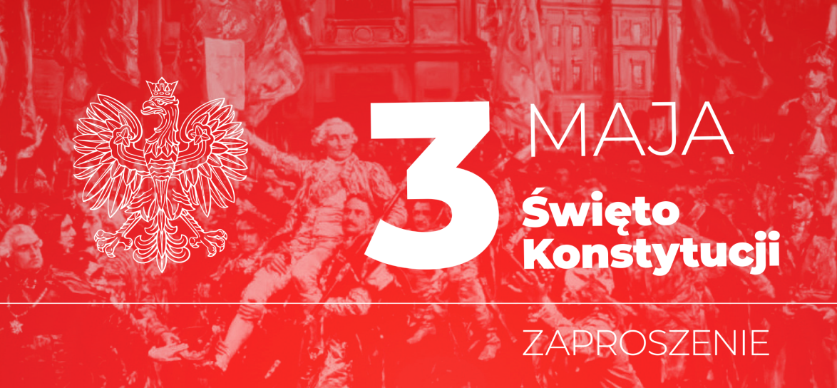 bamer informujący o konstytucji 3 Maja